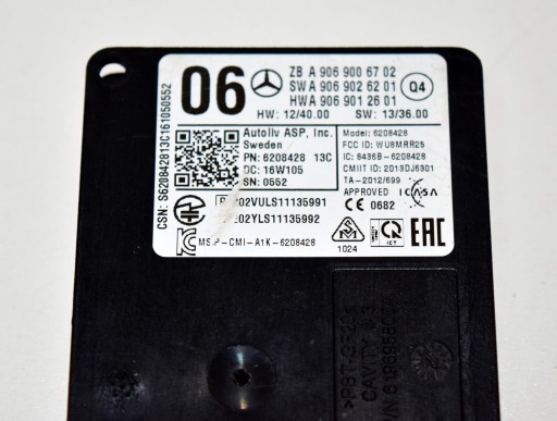 A9069006702 - MERCEDES SPRINTER W906 модуль радіолокатора