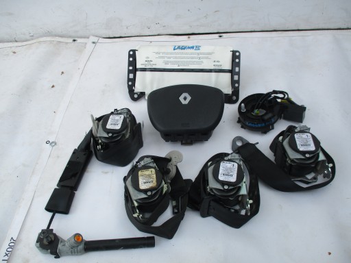 Airbags + Gurten Renault Laguna III 3