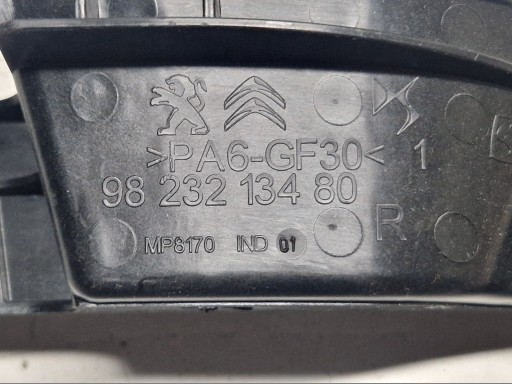 PEUGEOT 208 LIFT PEUGEOT 208 LIFT držák nárazníku pravý předek 9823213480