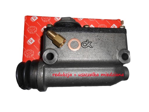 128 - Главный тормозной цилиндр УАЗ ГАЗ 69 Жук Рак ориг + редуктор