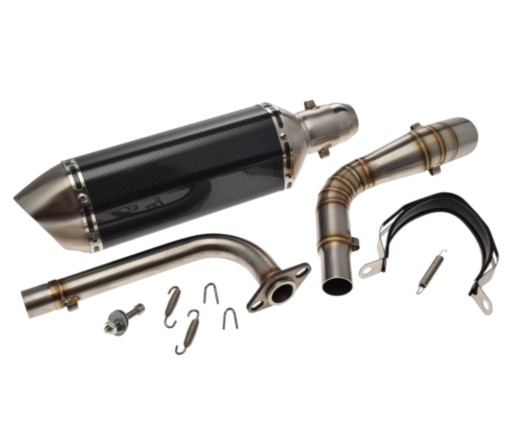 W2209016 - Yamaha nmax глушник лікоть вихлопної Тюнінг вуглецю