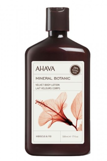 Ahava Mineral Botanic hydratačné telové mlieko Ibištek & Figovník 500ml
