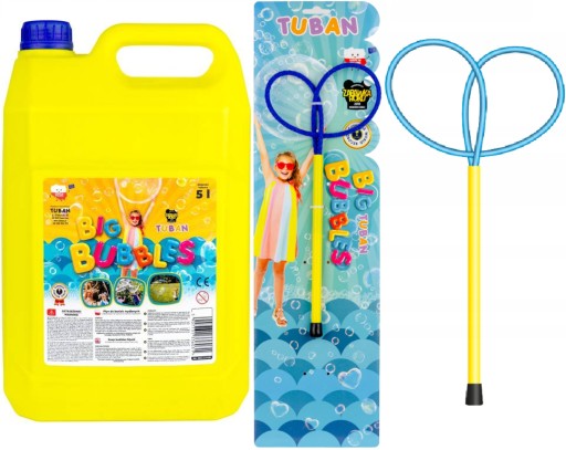 Бульбашкова рідина Тубан 5000 мл 29 см х 13 см