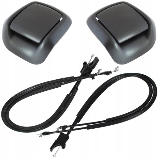 DA-27217 - L + P ТРОС + ДЕРЖАТЕЛЬ СИДЕНЬЯ FORD FIESTA