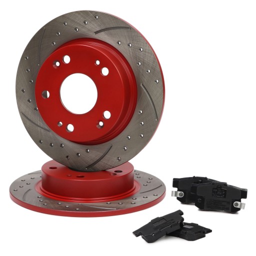 Диски колодки задні HONDA CIVIC VIII хетчбек FN FK