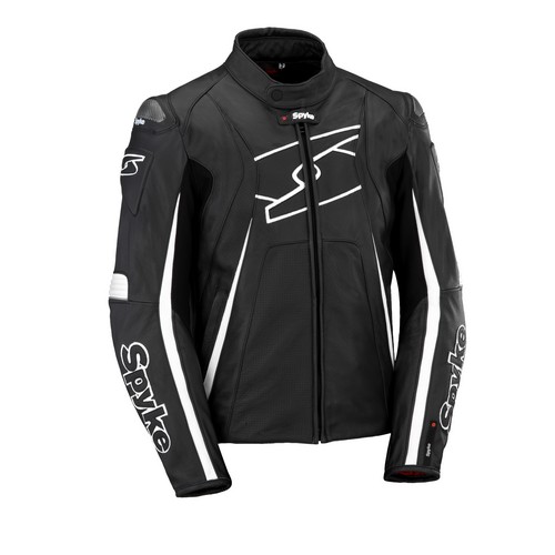 МОТОЦИКЛЕТНА КУРТКА SPYKE COMMAND GP BLACK/WHITE 54