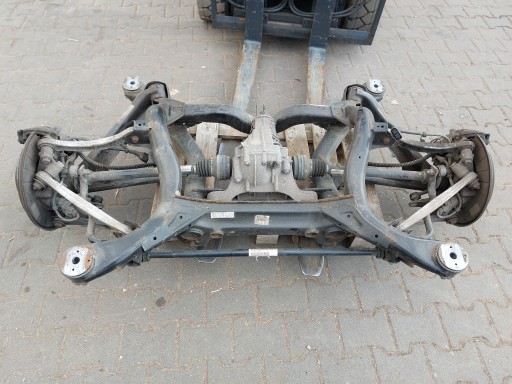 Cayenne ii 7p5 салазки с задней подвеской