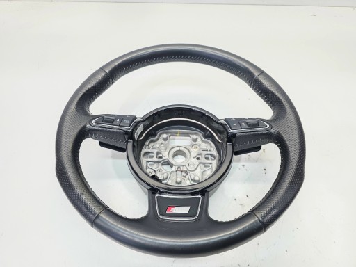 volan S LINE koža MULTIFUNKCJA AUDI A1 A3 8V A6 C7 8X0419091M 30/25