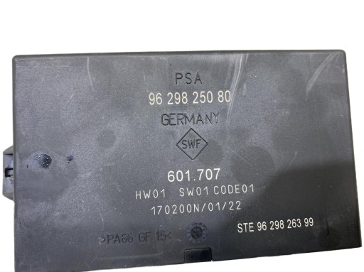 modulo PDC PEUGEOT 607 9629825080
