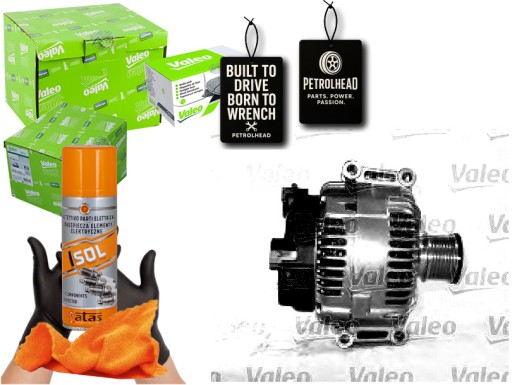 VAL439546#ECS-PCP+K - Генератор mercedes e class 3.0d 09- valeo #petrolhead pro+ kit4