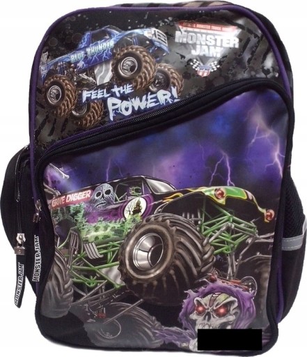 РЮКЗАК ШКІЛЬНИЙ MONSTER JAM, РЮКЗАК ШКІЛЬНИЙ, кишені