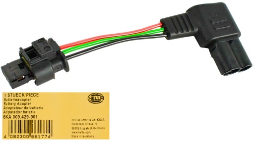 8KA 009 - HELLA адаптер кабель KLEMY-мінус IBS BMW X5 E70