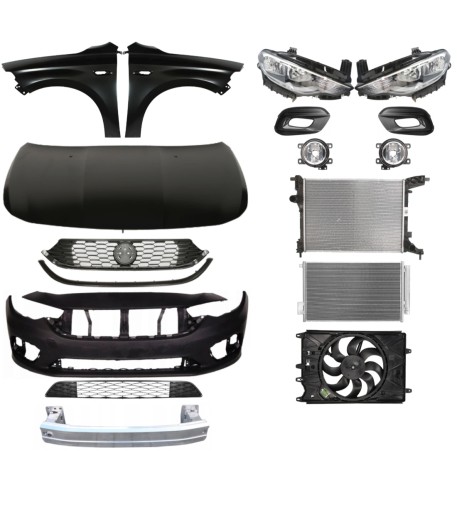 7 - Fiat Tipo 16 — Бампер, Капот, Крыло