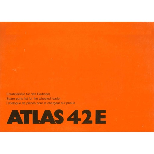 42E - Каталог запчастин