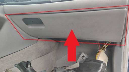 passenger compartment do BMW 7 E38 passenger compartment handle lock bracket handle passenger compartments