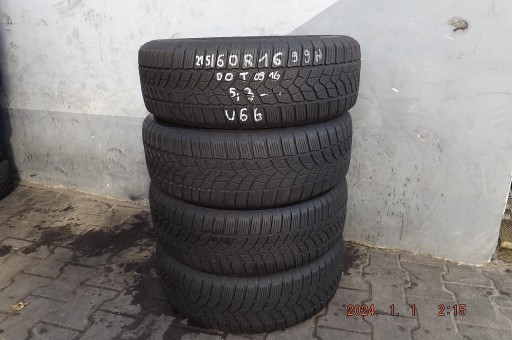 [U66] 4XWINTER 215/60R16 99H FIRESTONE WINTERHAWK 3 &