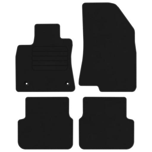 DACIA LOGAN III 21-килимки велюр комфорт чорний