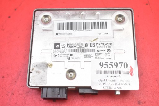 Centralina modulo BLUETOOTH 13342398 OPEL INSIGNIA A 08-14