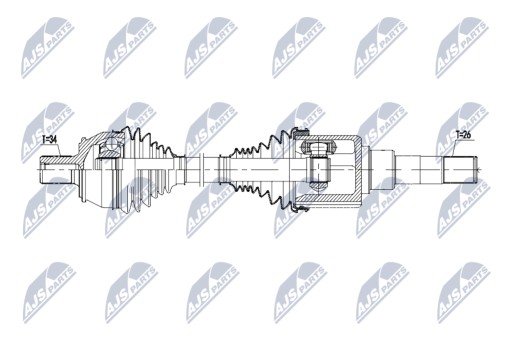 NPW-ME-183 - NTY ПРИВОДНОЙ ВАЛ