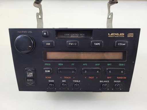 LEXUS ES300 ES 300 RADIO ODTWARZACZ KASETA CD FM