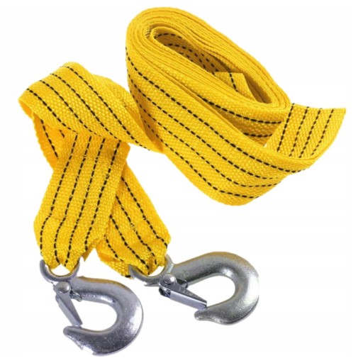 ПРОЧНЫЙ РЕМЕНЬ БУКСИРОВОЧНЫЙ ТРОС ДЛИНОЙ 4М 3 ТОННЫ ВЕРЕСОВ