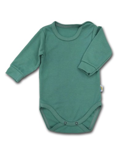 Бавовняне боді з довгим рукавом Bobo Dream, розмір 86, застібається на кнопку