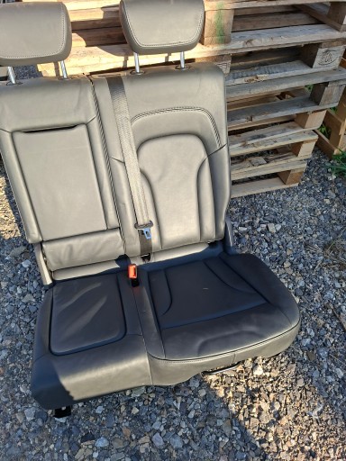 hinten KANPA audi q5 8r Leder SKORZANA schwarze