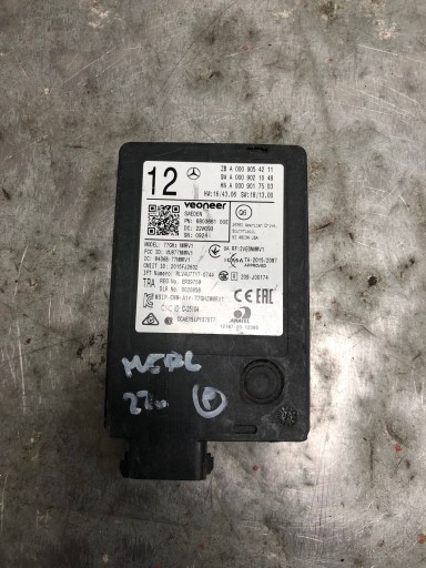 RADAR Sensor DISTRONIC MERCEDES A0009054211