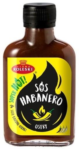 Sos Habanero BARDZO OSTRY super hot 120g ROLESKI