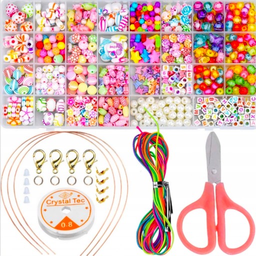 НАБІР НАМИСТИН OWL-TECH ДЛЯ БРАСЛЕТА