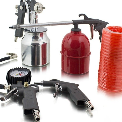 НАБОР АКСЕССУАРОВ ДЛЯ КОМПРЕССОРОВ, 5 ЖИДКИХ ЭЛЕМЕНТОВ