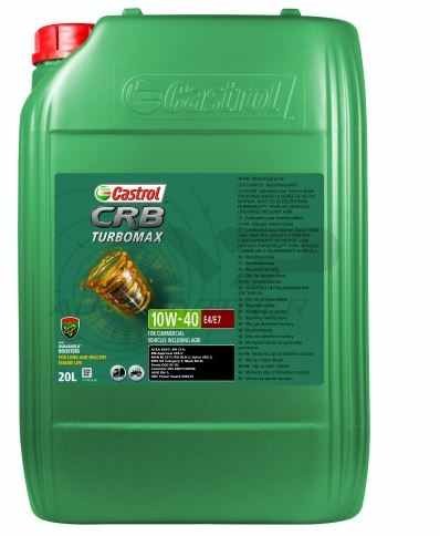 Моторна олива CASTROL 10W40 20L CRB TURBOMAX