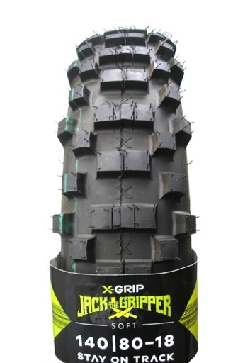 140/80-18 X-GRIP JACK THE GRIPPER SOFT ЗАДНЯ ЧАСТИНА