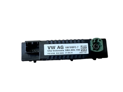 VW CUPRA SKODA adapter PORT USB 5NA035736