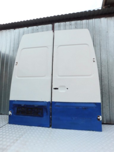 Tür heck Komplet Mercedes Sprinter VW LT 95-06 BIALE REAL FOTO