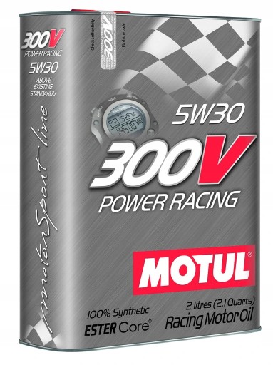 МОТОРНОЕ МАСЛО 5W-30 300V POWER RACING MOTUL 2L
