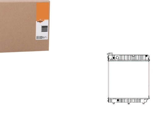 NRF507665(EXT) - РАДИАТОР NRF MERCEDES WODY 207-410 NRF