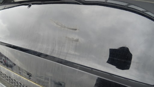 bumper rear part rear LY9C AUDI A3 8P LIFT 5D