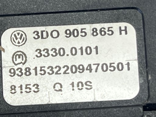 VW TOUAREG 7L LIFT 07-10R accensione chiave KPL 3D0905865H 3D0959753AD