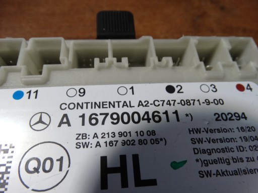 IDEALNY module door MERCEDES W213 W222 1