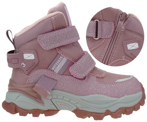 Сніжні черевики Clibee 29 розмір, рожеві