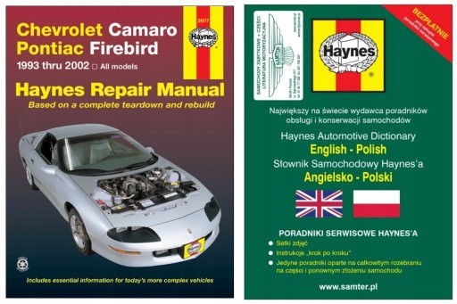 Chevrolet Camaro Pontiac Firebird 1993-2002 Haynes