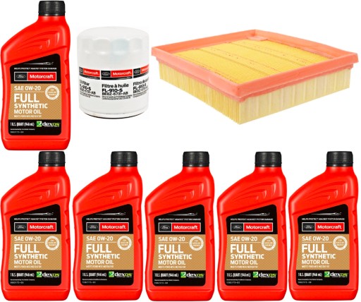 MOTORCRAFT 0W20 6L + ФИЛЬТРЫ FORD ESCAPE 2.5
