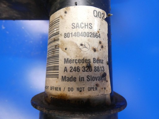 MERCEDES A KLASA W176 W117 W246 shock absorber right front front