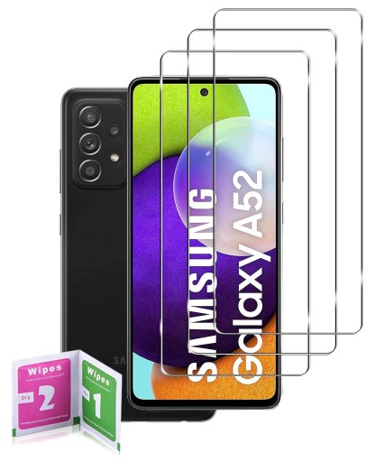 3X SZKŁO SZYBKA do SAMSUNG A52 4G / A52 5G / A52s