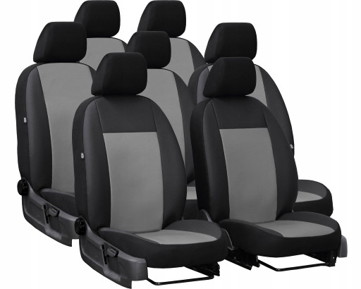 РАЗМЕРНЫЕ КОЖАНЫЕ ЧЕХОЛЫ НА RENAULT ESPACE 2 7м