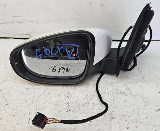 VW Golf VI 6 5K0 6pin 5k0857933b left mirror side door przednich