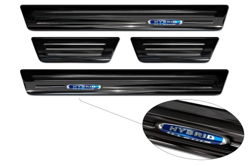 Накладки на пороги TOYOTA Yaris IV Cross 5D 2021+