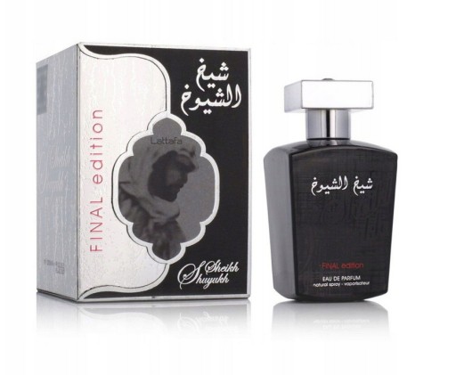 lattafa sheikh shuyukh final edition woda perfumowana 100 ml   zestaw