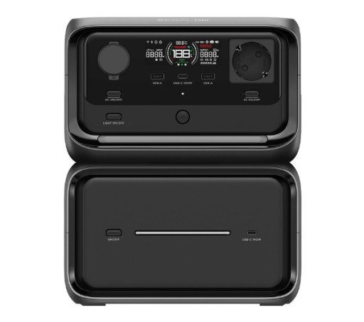 Ecoflow river 3 max plus power station 858 wh ups gan lifepo4 1200 w